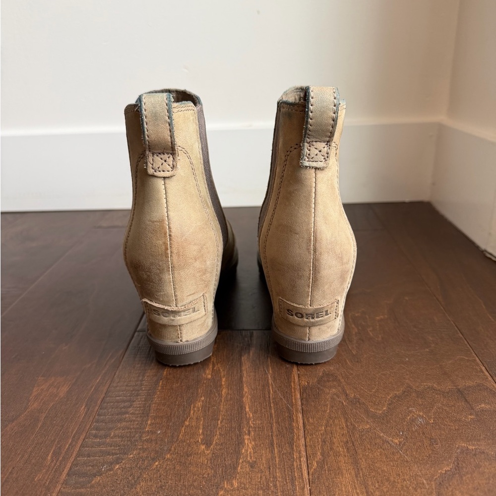 Sorel Joan Ankle Wedge Boots - Picture 3 of 5